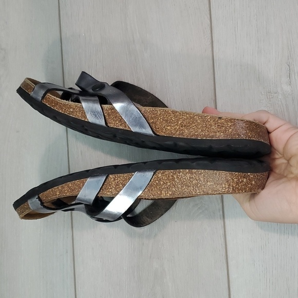 Birkenstock Betula Womens Comfort Loop Toe Sandals Flats shoes sz 40/9 - Picture 8 of 12